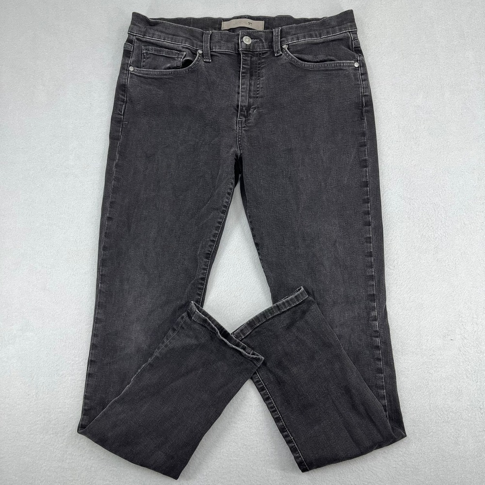 Joes Jeans Mens Slim Fit Washed Black Charcoal Grey Denim Pants W33 CL494M‎